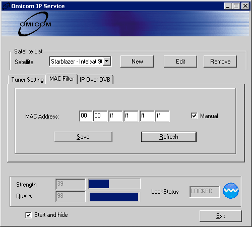   StarBlazer   Omicom SS 4 DVB-S2 PCI